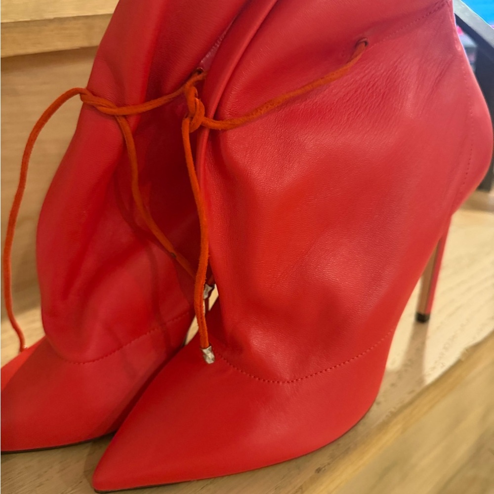 Jimmy Choo Vibrant Red Heels